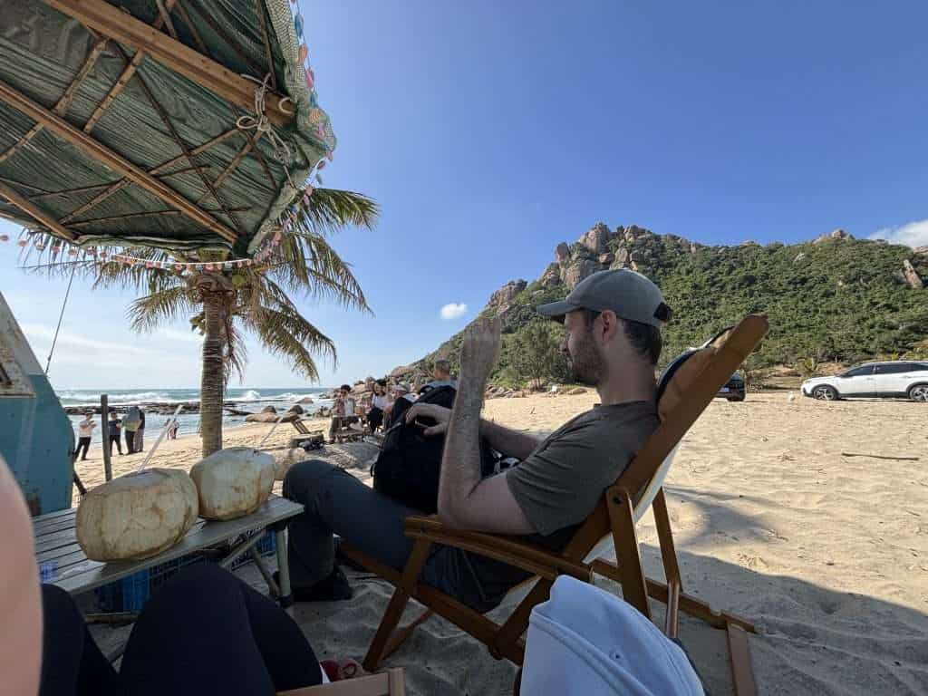 Coconuts by the beach
