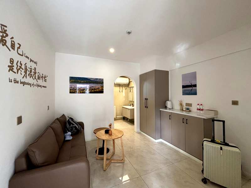 Private living area at our guesthouse near Liuxing Street Yining